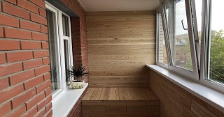 Отделка, остекление, утепление балконов в Губкине от 210 руб. м/2.
